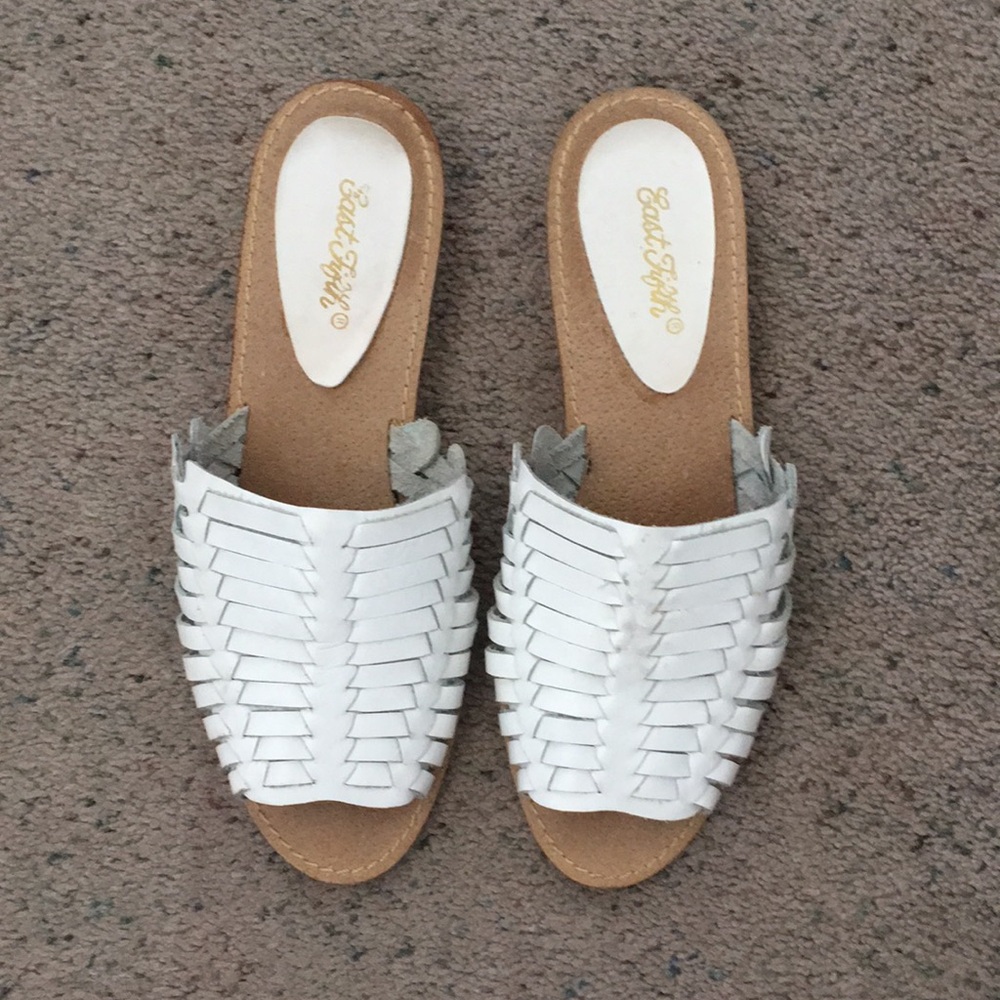 East Fifth Sandals White Size 8